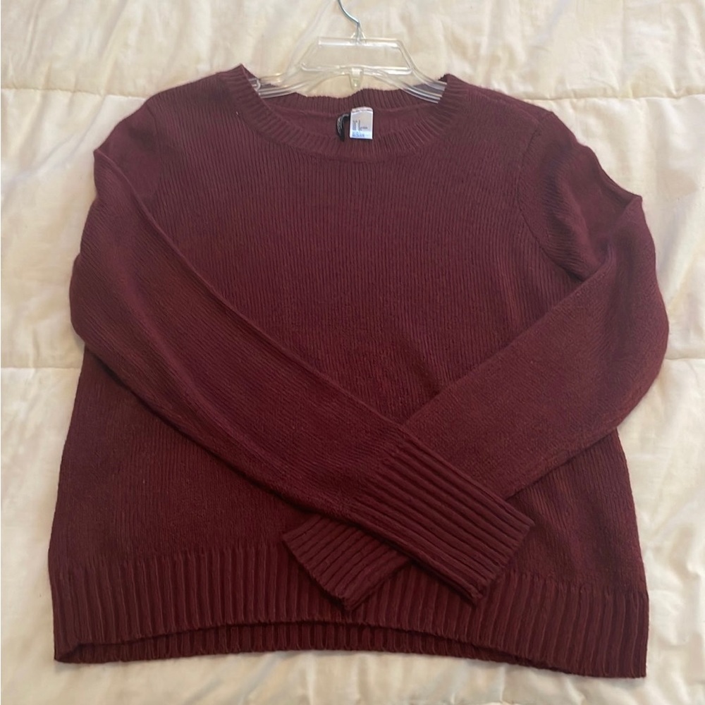 Red sweater